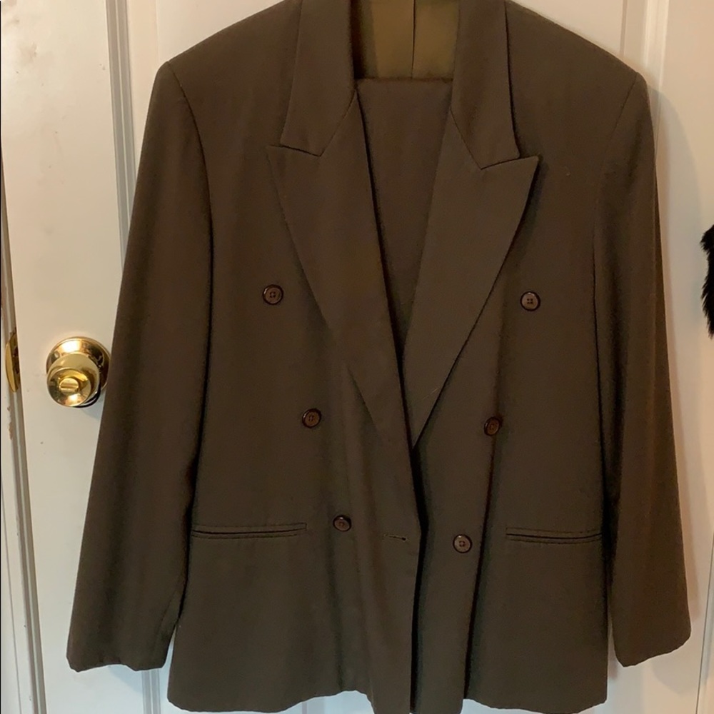 Suit jacket with matching slacks